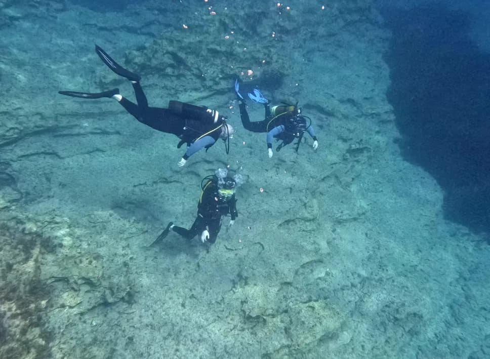 Scuba diving
